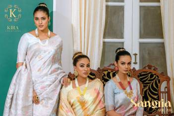 SANGRIA VOL-2.0 BY KIRA  DESIGNER SAREE WHOLESALER IN INDIA